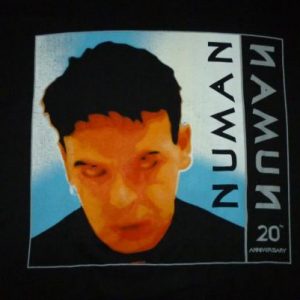 Vintage Gary Numan The Exile TourEurope 98 T-Shirt