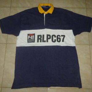 Vintage Polo Ralph Lauren PLPC67 P-93 Rugby T-Shirt