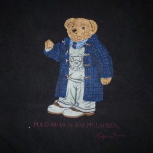 Vintage Polo Bear Ralph Lauren T-Shirt polo sport