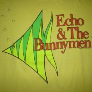 Vintage Echo And The Bunnymen 1988 T-Shirt