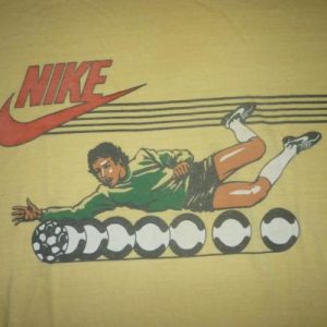 Vintage Nike Blue Tag Soccer T-Shirt