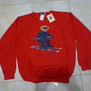 Vintage Polo Bear Ski Ralph Lauren New With Tag Sweatshirt