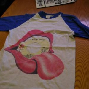 Vtg.1972 Rollng Stones "Happy" T-shirt