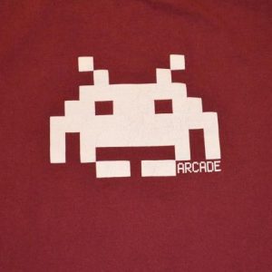 Vintage 90s Space Invaders Arcade T-Shirt - S/M