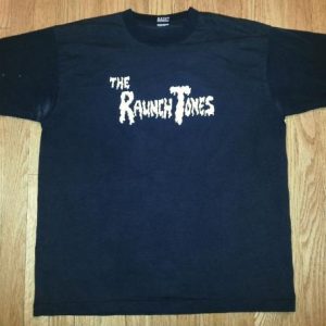 90s Raunch Tones T-Shirt Roadhouse Blues Tour Band Tee Sz XL