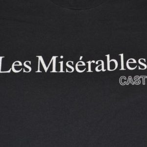 Vintage 80s/90s Les Miserables Cast T-Shirt Broadway? - XXL