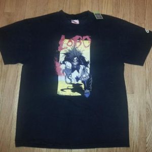 VTG90s LOBO T-Shirt DC Comics Justice League LEGION REBELS