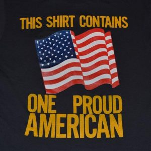 Vintage 90s Proud American Gulf War Heavy D T-Shirt - L, XL