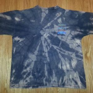 90s Quiksilver Global Beat T-Shirt Custom Reverse Tie Dye XL