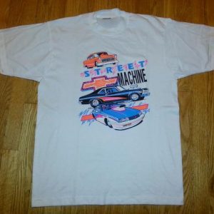 NDS 80s Street Machines T-Shirt Chevy Muscle Cars Chevrolet