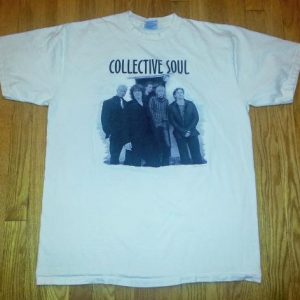 VTG 90s COLLECTIVE SOUL T-Shirt Dosage Tour Concert Tour XL