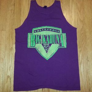 80s Big Kahuna Volleyball Tank Top T-Shirt Hawaii Beach Surf