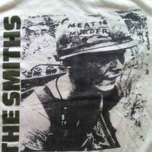 The Smiths Meat is Murder 1985 Tour Shirt