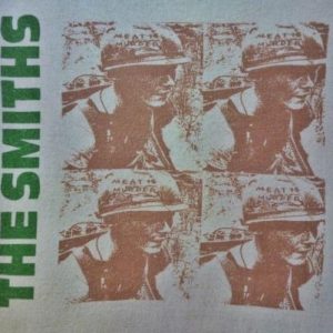 VINTAGE 1985 THE SMITHS MEAT IS MURDER T-SHIRT