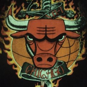 VINTAGE CHICAGO BULLS RAYON T-Shirt