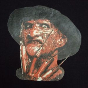 VINTAGE FREDDY KRUGER ROBERT ENGLUNDS T SHIRT 80'S