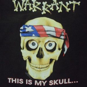 VINTAGE WARRANT Pushead T-SHIRT