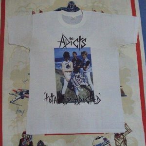 SUPER RARE VINTAGE 80'S THE ADDICTS PROMO T SHIRT