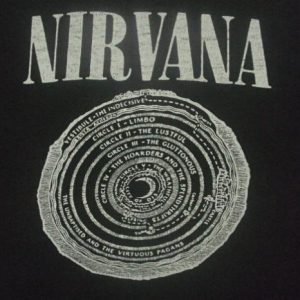 VINTAGE 1989 NIRVANA VESTIBULE THE INDECISIVE BLEACH