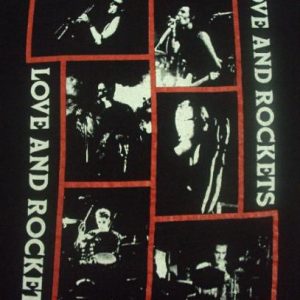 VINTAGE 1989 LOVE & ROCKETS T-SHIRT