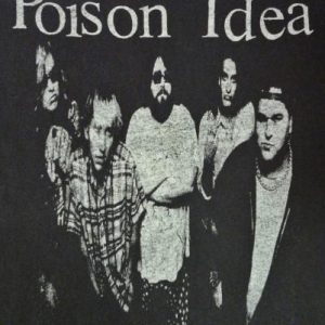 VINTAGE 1990 POISON IDEA PROMO T-SHIRT