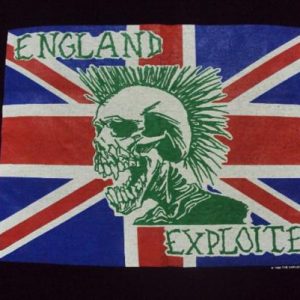 VINTAGE 1990 THE EXPLOITED T-SHIRT