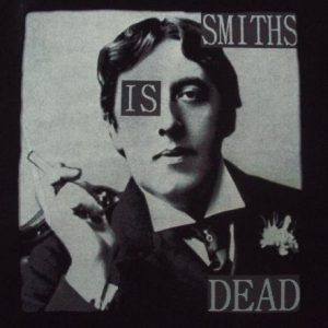 VINTAGE 80'S OSCAR WILDE SMITHS IS DEAD T-SHIRT