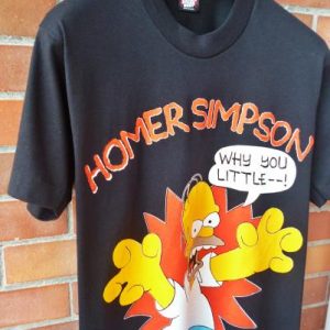 VINTAGE 1990 HOMER SIMPSON AMERICAN DAD T-SHIRT