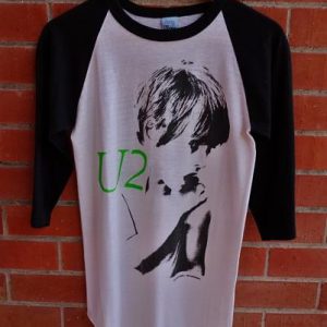 Vintage 1980 U2 Boy Concert tour T-Shirt