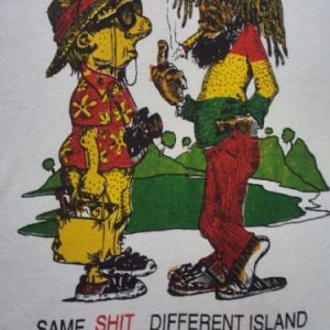 VINTAGE SAME SHIT JAMAICA ISLAND