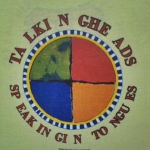 VINTAGE 1983 TALKING HEADS T-SHIRT