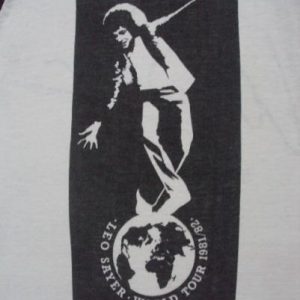 VINTAGE 1981 LEO SAYER WORLD TOUR