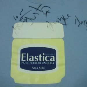 VINTAGE 1995 ELASTICA FULL AUTOGRAPHED VASELINE TOUR T-SHIRT