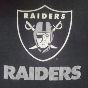 VINTAGE 80'S RAIDERS T-SHIRT