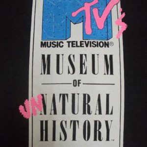 VINTAGE 1989 MTV TOUR T-SHIRT