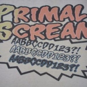 VINTAGE EARLY PRIMAL SCREAM PROMO