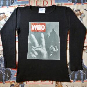 1975 THE WHO TOUR T-SHIRT