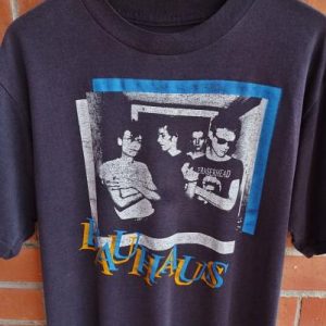 VINTAGE 80S BAUHAUS PAPERTHIN T SHIRT