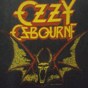 VINTAGE 1982 OZZY OSBOURNE T-SHIRT