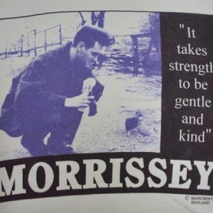 VINTAGE MORRISSEY I KNOW IT'S OVER THE SMITHS LYRICS