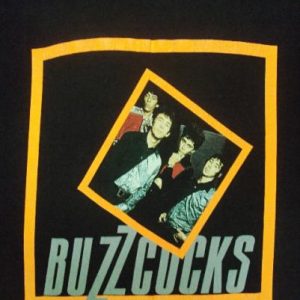 VINTAGE 1989 THE BUZZCOCKS T-SHIRT