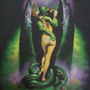 VINTAGE 1986 BORIS VALLEJO FANTASY METAL ASS T SHIRT