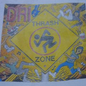 VINTAGE 80S DRI THRASH ZONE PAPERTHIN T-SHIRT