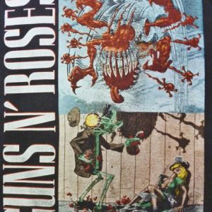 VINTAGE 80S GUNS N ROSES RAPE SCENE EUROPE TOUR SWEATSHIRT