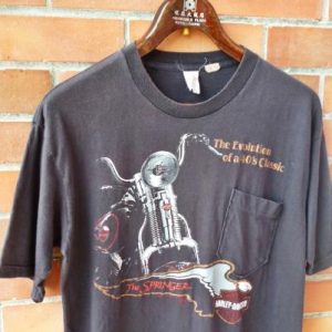 VINTAGE 1988 HARLEY DAVIDSON STURGIS SPRINGER T-SHIRT