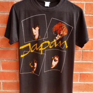 VINTAGE JAPAN DAVID SYLVIAN SYNTH POP NEW WAVE PUNK T-SHIRT