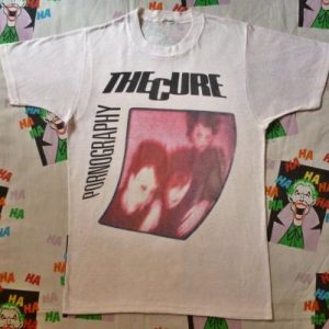 1982 THE CURE PORNOGRAPHY T-SHIRT