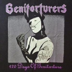 VINTAGE GENITORTURES 120 DAYS T-SHIRT