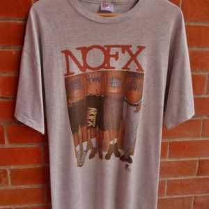 VINTAGE 1993 NOFX SOUL DOUBT TOUR T-SHIRT