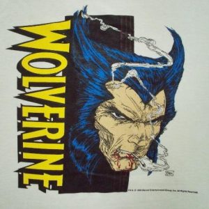 VINTAGE 1989 WOLVERINE X MEN T-SHIRT